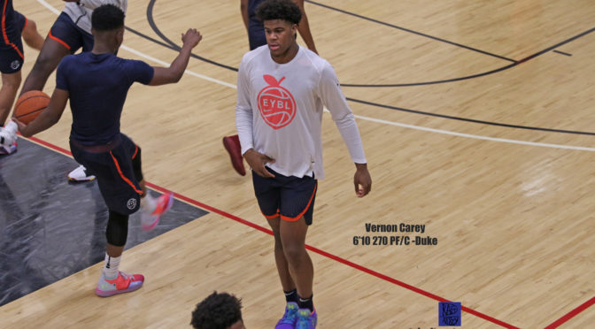 2020 NBA Draft Preview: Vernon Carey Jr. 6’10 270 C- Duke