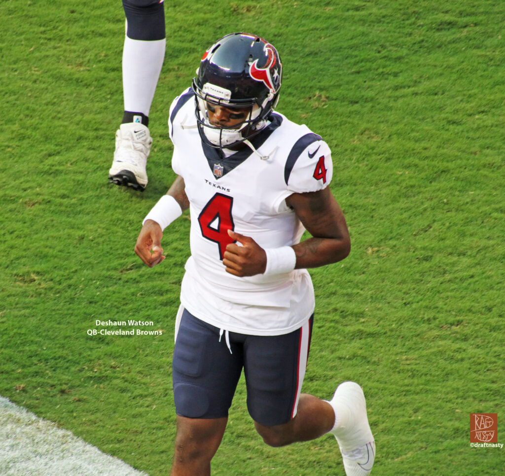 Former Houston Texans QB Deshaun Watson traded to the Cleveland Browns