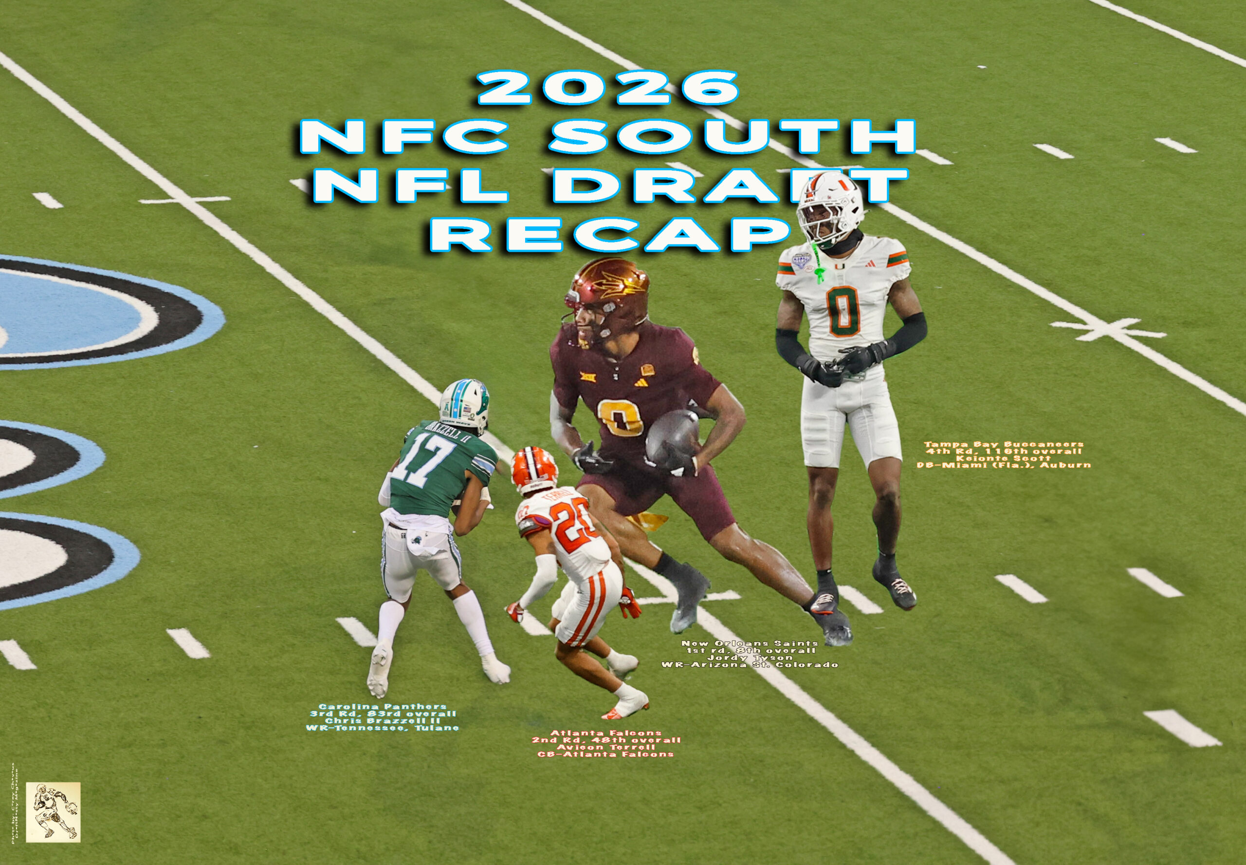 2026 NFC South NFL Draft recap