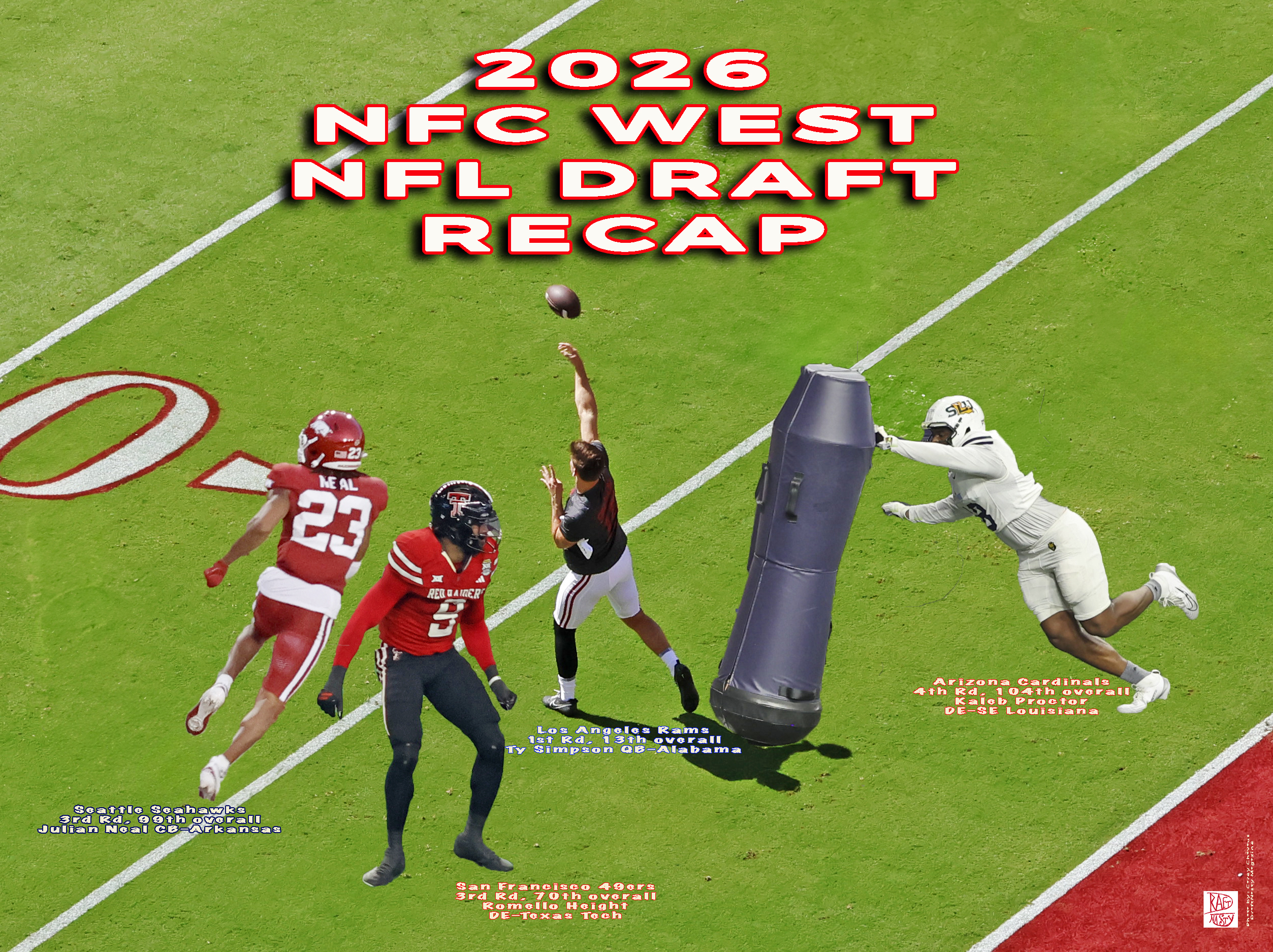 2026 NFC WEST NFL DRAFT RECAP